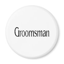 Groomsman Refrigerator Magnets