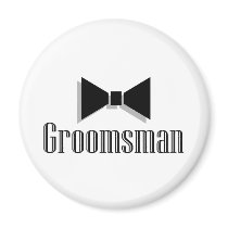 Groomsman Refrigerator Magnets