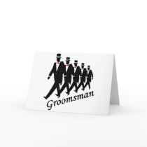 Groomsman (Men) cards
