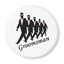Groomsman (Men) magnets