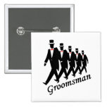 Groomsman (Men) Pin