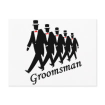 Groomsman (Men) postcards