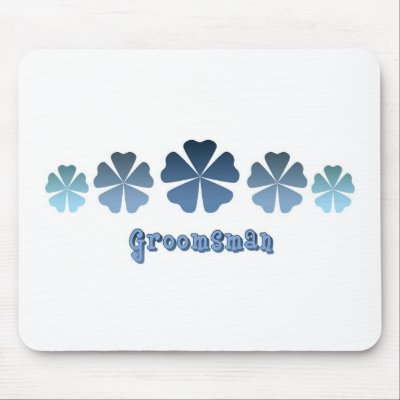 Groomsman Mouse Pad