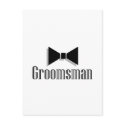 Groomsman postcards