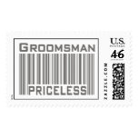 Groomsman Priceless postage