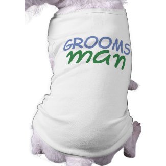 Groomsman T-shirt petshirt