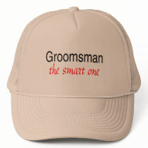 Groomsman The Smart One Mesh Hats