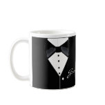 Groomsman Tuxedo Design mugs