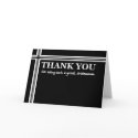 GROOMSMAN Wedding Thank You -Stripes cards