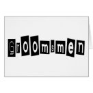postcard - Groomsmen