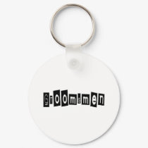 Groomsmen keychains