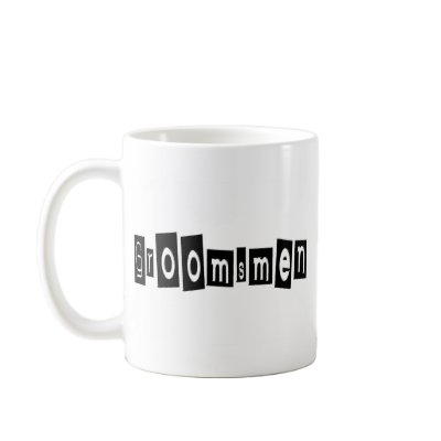 Groomsmen Mugs