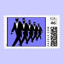 Groomsmen Stamp stamps