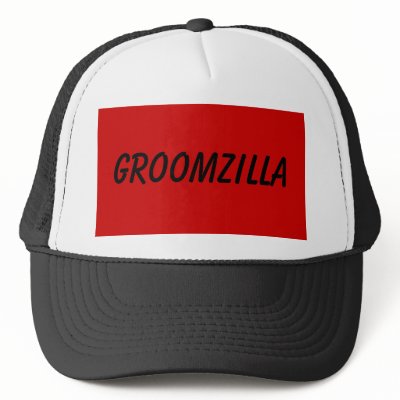GROOMZILLA MESH HAT