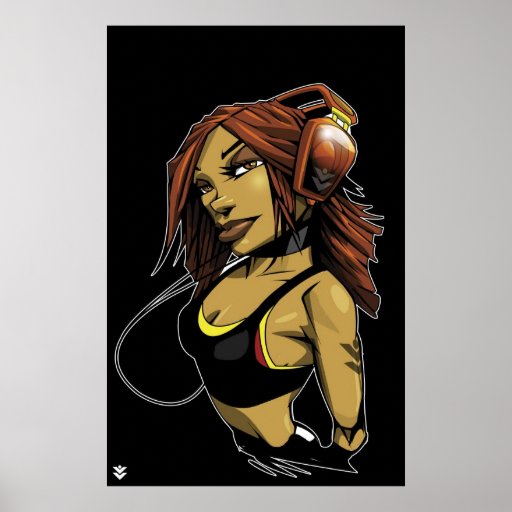 Groove me poster black