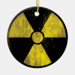Groovie Radioactive Warning Sign Ornament ornaments