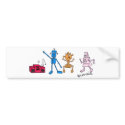 "groovin" sticker bumper stickers
