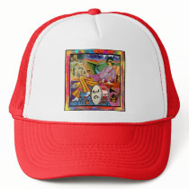 Groovin' to the Beat Cap Mesh Hats