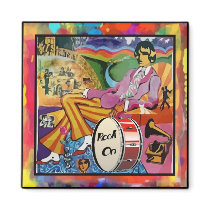 Groovin' to the Beat Magnet