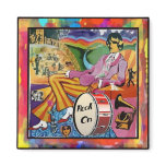 Groovin' to the Beat Magnet