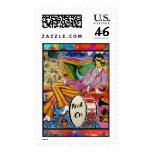 Groovin' to the Beat Postage Stamps