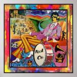 Groovin' to the Beat Poster posters