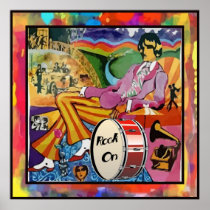 Groovin' to the Beat Poster
