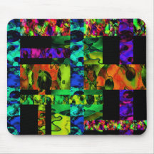 Grooving Plaid Mousepad