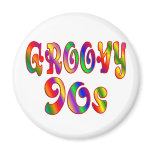 Groovy 90s magnets