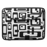 Groovy Abstract Black & White MacBook Pro Sleeve