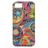 Arty Colorful and Groovy Abstract Tribal iPhone 5 Case by Case-Mate iPhone 5 Covers
