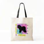 Groovy Bichon Frise bags