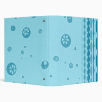 GROOVY BLUE BINDER