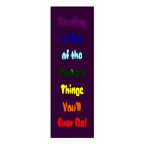 Groovy bookmark business cards by SuzeeQ Groovy bookmark business cards