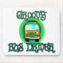 Groovy Bus Driver Mousepads