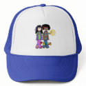 Groovy Cap ~ 60s Flower Power hats