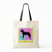 Groovy Chesapeake Bay Retriever Canvas Bag