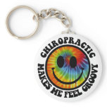 Groovy Chiropractic Keychain