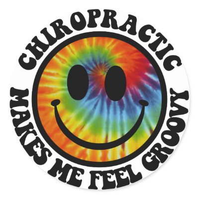 Groovy Chiropractic Stickers by chiropracticbydesign