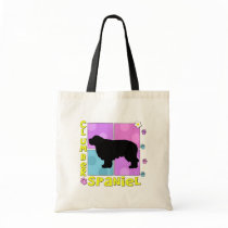 Groovy Clumber Spaniel Tote Bag