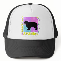 Groovy Clumber Spaniel Trucker Hat