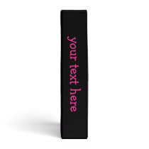 Groovy CMYK Robot Vinyl Binders
