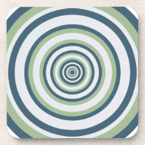 Groovy cork coasters