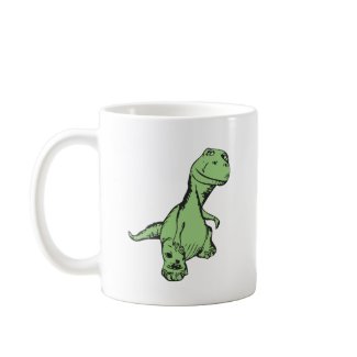 Groovy dinosaur mug
