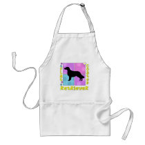 Groovy Flat Coated Retriever Aprons