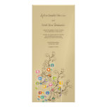 Groovy Flower Garden Wedding Invitation invitations
