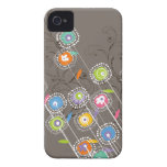 Groovy Flower Garden Whimsical Colorful Floral casemate cases