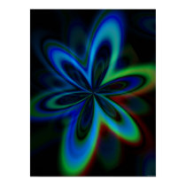 Groovy Flower posters