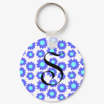 Groovy Flowers keychains by JuJuGarden Groovy Flowers keychains
