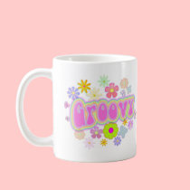 Groovy Flowers N Butterfly Coffee Mug 11 oz. mugs